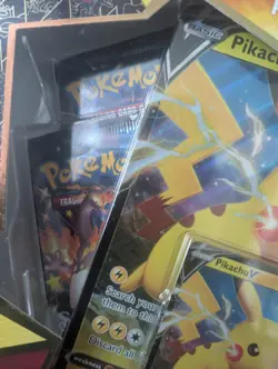 Sealed: Shining Fates Pikachu V Collection Box Pokemon Trading Card Game - Image 2