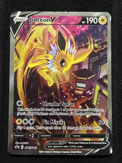 Jolteon V SWSH183 SWSH: Sword & Shield Promo Cards Holo - Image 1