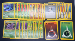Pokemon TCG - Vintage Fossil (1999) Theme Deck "Bodyguard" - 60 cards only LP/NM - Image 1