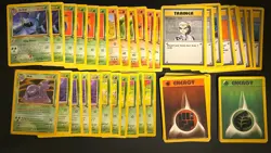 Pokemon TCG - Vintage Fossil (1999) Theme Deck "Bodyguard" - 60 cards only LP/NM - Image 2