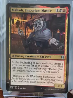 Mahadi, Emporium Master Commander Legends: Battle for Baldur's Gate Regular NM - Image 3