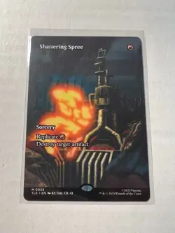 Shattering Spree Foil Borderless (Avatar: The Last Airbender Eternal) MTG Near M - Image 1