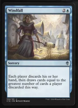 WINDFALL Commander 2016 Magic: The Gathering NM - Image 1