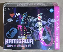 MTG 1x Kamigawa Neon Dynasty Collector Booster Box English New Factory Sealed - Image 1