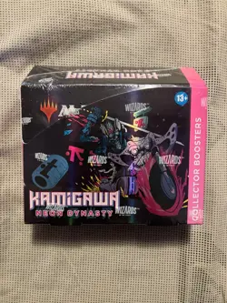 Magic The Gathering Kamigawa: Neon Dynasty Collector Booster Box - 12 Packs 195166105338 - Image 1