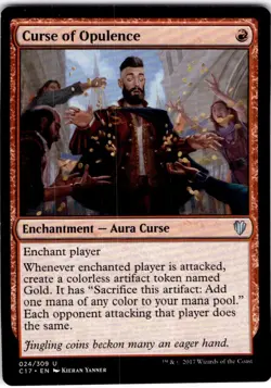 MTG Curse of Opulence Commander 2017 Uncommon #24 - Image 1