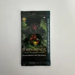 1 x Lord Of The Rings Collector Booster Sample Pack Brand New Sealed - Image 1