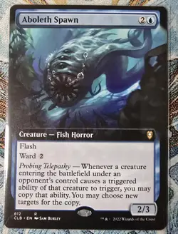 Aboleth Spawn(Extended Art) CLB: Battle for Baldur's Gate, Regular,#612,MTG,NM++ - Image 1