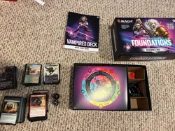 Magic the Gathering: Foundations Beginner Box + extras - Image 1