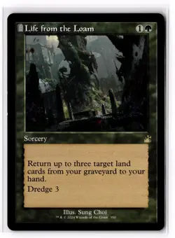 Life from the Loam (Retro Frame) 350 Ravnica Remastered NM - Image 1