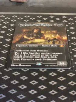 Yawgmoth, Thran Physician (DMR) 431 BORDERLESS NM MTG - Image 2