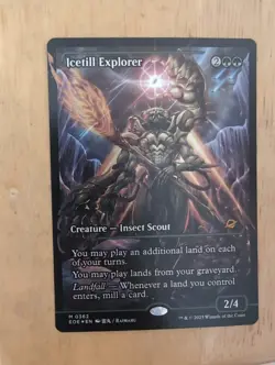 MTG Icetill Explorer Showcase - 362 Edge of Eternities Mythic FOIL Magic - NM - Image 1