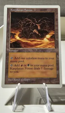 Karplusan Forest MTG Core Set 5th Edition - Image 1