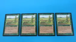 4x HARVEST WURM SUMMON WEATHERLIGHT MTG MAGIC THE GATHERING NM / UNPLAYED - Image 1