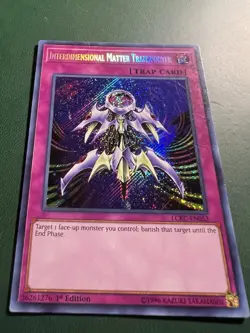 1ST EDITION INTERDIMENSIONAL MATTER TRANSPORTER 1996 LCKC-EN052 YUGIOH CARD - Image 1