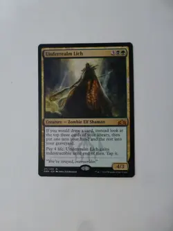 MtG GRN Guilds of Ravnica Underrealm Lich NM $0.75 Flat Ship VCT124267 - Image 1