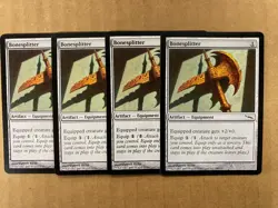 MTG 4x Bonesplitter # 146 Mirrodin Pauper Modern Magic the Gathering x4 NM - Image 1
