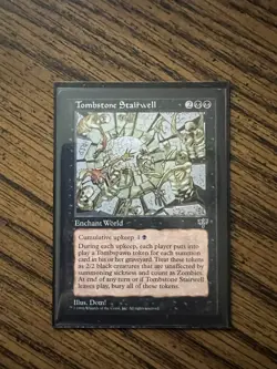 Magic the Gathering Tombstone Stairwell Mirage Regular 1996 - Image 1