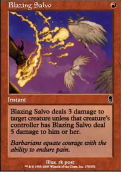 Blazing Salvo - Near Mint, English - Image 1