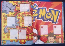 Pokemon Sticker Album Series 1 New + Intact Poster Merlin 1999 - Image 4