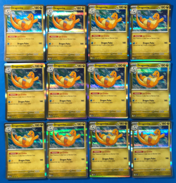 Dragonite Holo 12 CARD LOT!! NM 149/165 Scarlet & Violet 151 Pokemon Card - Image 1