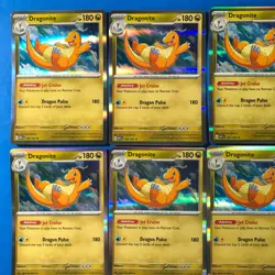 Dragonite Holo 12 CARD LOT!! NM 149/165 Scarlet & Violet 151 Pokemon Card - Image 2