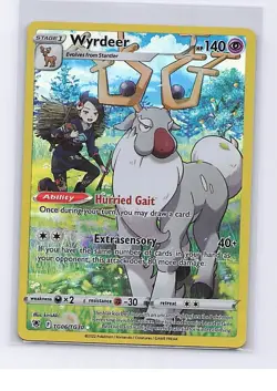 Wyrdeer TG06/TG30 Holo Astral Radiance Trainer Gallery Pokemon LP - Image 1