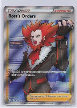 Boss's Orders TG24/TG30 Ultra Rare Lost Origin Trainer Gallery Pokemon Holo NM - Image 1