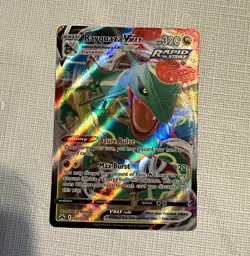 Pokemon TCG Rayquaza VMAX 101/159 Crown Zenith Ultra Rare Holo 320HP - Image 1
