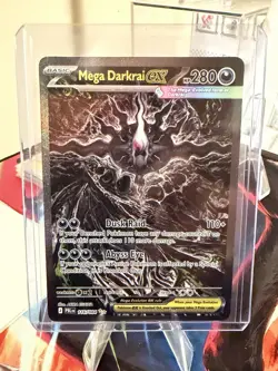 Pokemon Mega Darkrai EX 280 HP 116/084 Secret Rare Full Art Holo English - Image 1