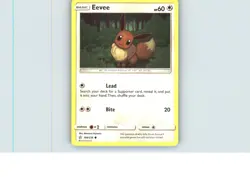 Eevee 166/236 Common Cosmic Eclipse Pokemon Near Mint - Image 1