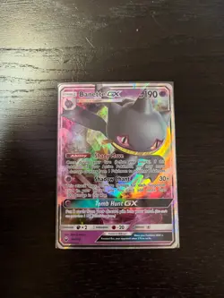 Pokemon TCG SM Celestial Storm Banette GX 66/168 Ultra Rare Holo NM - Image 1