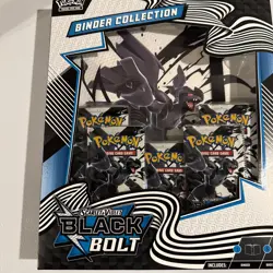 Pokemon TCG: Scarlet & Violet Black Bolt Binder Collection - Factory Sealed Box - Image 2