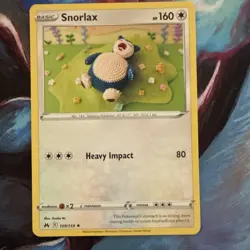 Snorlax 109/159 Pokemon SWSH: Crown Zenith Regular Asako Ito Crochet - Image 2