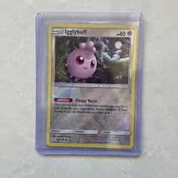 Igglybuff Reverse Holo Cosmic Eclipse Pokemon 168/236 - Image 3