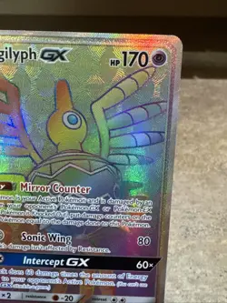 Pokemon TCG: Sigilyph GX (Secret) 222/214 Secret Rare -Lost Thunder - NM - Image 3