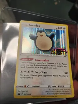 Snorlax LP Vivid Voltage Stamped Promo SWSH068 Pokemon Build & Battle - Image 2