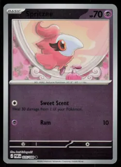 Spritzee 035/088 Common Perfect Order Pokemon Reverse Holo Near Mint - Image 1
