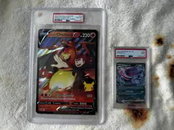 2021 Pokemon SWSH BSP Jumbo Lances Charizard V Celebration #133 PSA 10 Oversized - Image 3