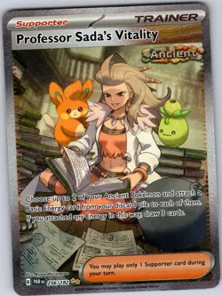 Professor Sada's Vitality 256/182 Paradox Rift Pokemon Holo NM - Image 1