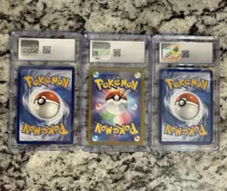 CGC 8 Pokemon Card Lot - Caretaker, Miltank (AR), Snorlax - Holo Rare - Image 2