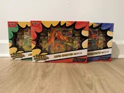 3x Pokemon TCG Ascended Heroes Mega ex Box Bundle Feraligatr Emboar Meganium NEW - Image 1