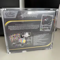 Pitch Black Pokemon Center Elite Trainer Box Acrylic Case ✅ - Image 5