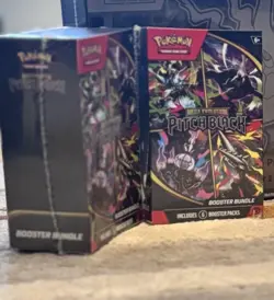 2x Pokemon TCG Mega Evolution: Pitch Black Pokemon Center Booster Bundle Sealed - Image 2