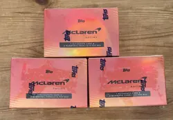 2025 Topps McLaren Racing Team set hobby box - - Brand New Sealed - Image 1