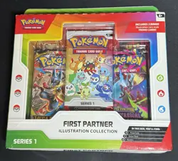 Pokemon TCG First Partner Illustration Collection Series 1 Promo Box 2025 - Image 1