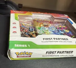Pokemon TCG First Partner Illustration Collection Series 1 Promo Box 2025 - Image 2