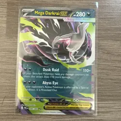 Mega Darkrai ex - Pitch Black - Pokemon TCG - Near Mint - Image 1