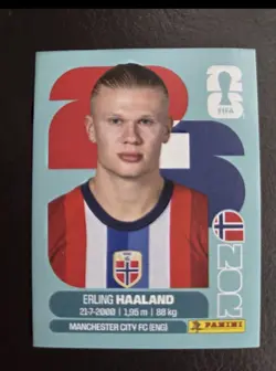 Erling Haaland Panini World Cup 2026 Sticker NOR-15 Mint Condition Norway - Image 1
