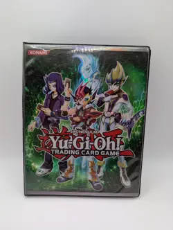 Vintage 1996 Konami Yu-Gi-Oh 4-Pocket 20-Page Binder Holder Duelist Portfoli - Image 1